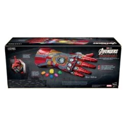 Marvel Legends Series Iron Man Nano Gauntlet 20 Marvel Legends Series Iron Man Nano Gauntlet -Hasbro Pulse F01965L00 5010993842032 back 21 Online 2000SQ