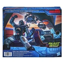 Transformers Generations War For Cybertron Deluxe Covert Agent Ravage And Micromaster Decepticons Forever Ravage -Hasbro Pulse F12010000 195166122670 back 21 Online 2000SQ