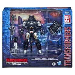 Transformers Generations War For Cybertron Deluxe Covert Agent Ravage And Micromaster Decepticons Forever Ravage -Hasbro Pulse F12010000 195166122670 pkg 21 Online 2000SQ
