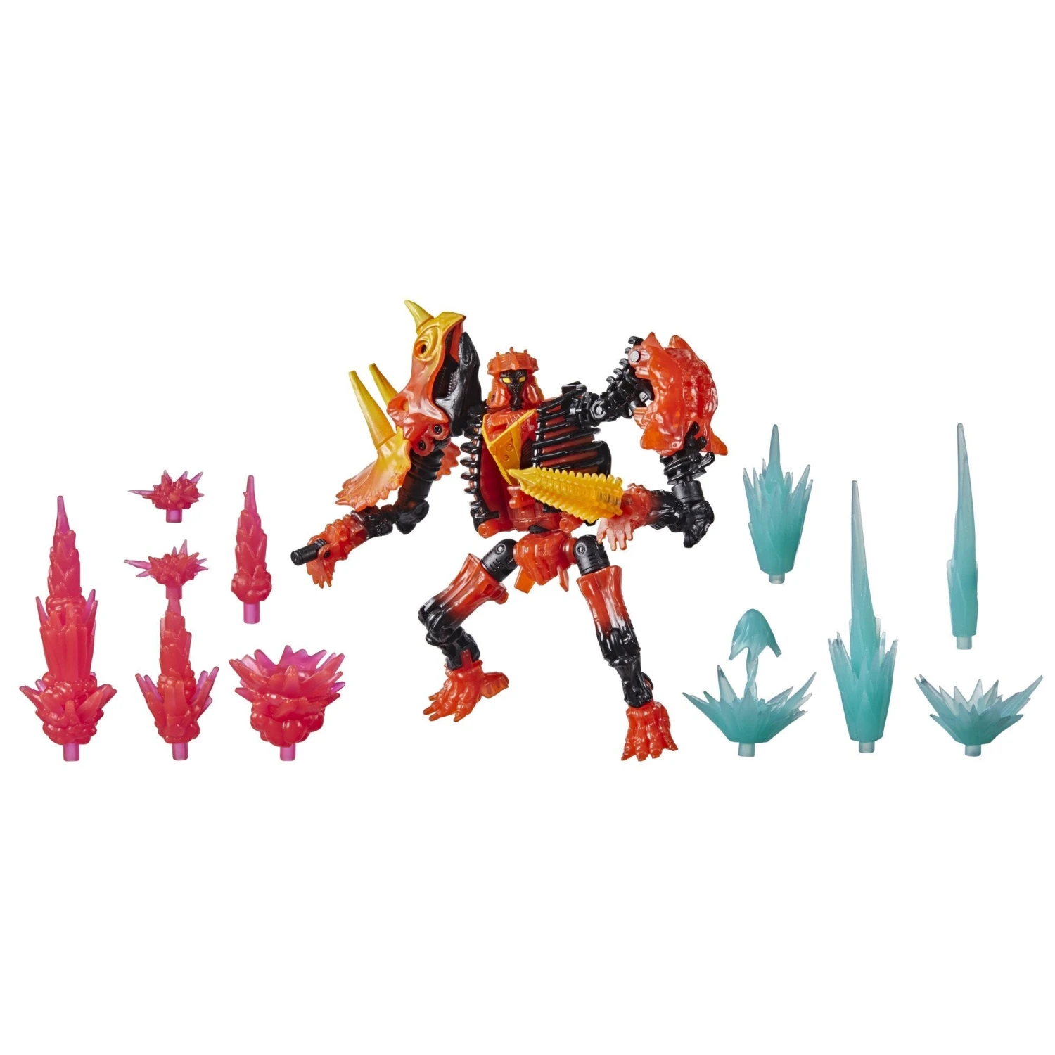 Transformers Generations War For Cybertron Deluxe WFC-K39 Tricranius Beast Power Fire Blasts Collection Pack 6 Transformers Generations War For Cybertron Deluxe WFC-K39 Tricranius Beast Power Fire Blasts Collection Pack - Image 4