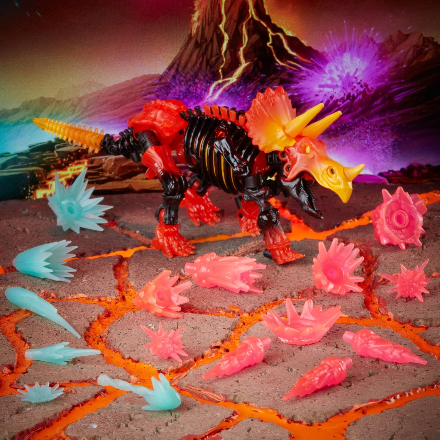 Transformers Generations War For Cybertron Deluxe WFC-K39 Tricranius Beast Power Fire Blasts Collection Pack 11 Transformers Generations War For Cybertron Deluxe WFC-K39 Tricranius Beast Power Fire Blasts Collection Pack - Image 9