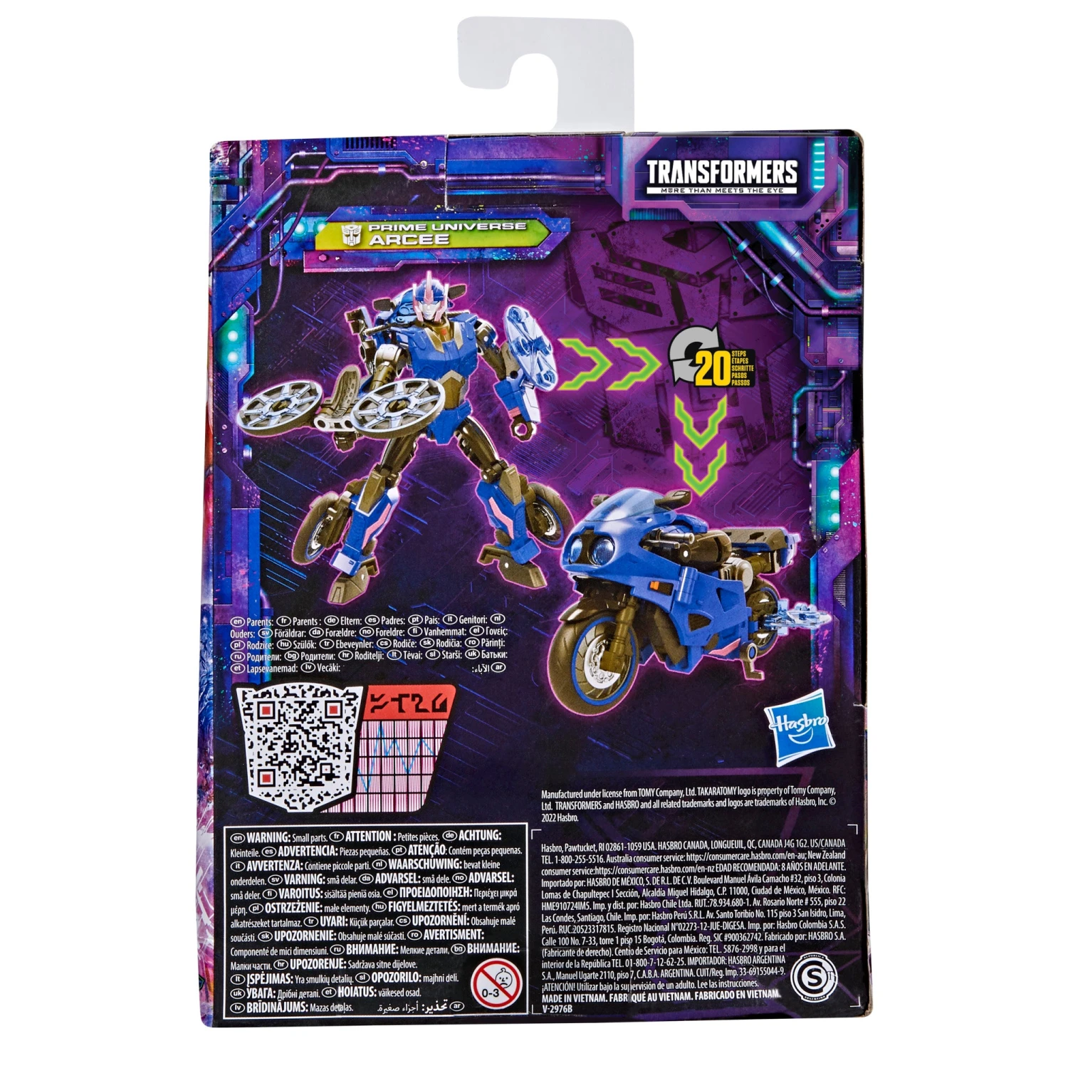 Transformers Generations Legacy Deluxe Prime Universe Arcee 8 Transformers Generations Legacy Deluxe Prime Universe Arcee - Image 6