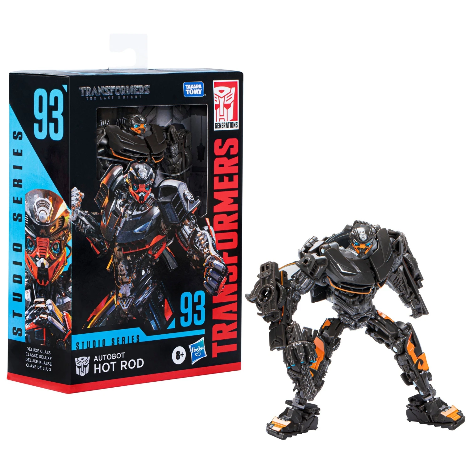 Transformers Studio Series 93 Deluxe Class Transformers: The Last Knight Autobot Hot Rod 6 Transformers Studio Series 93 Deluxe Class Transformers: The Last Knight Autobot Hot Rod - Image 4