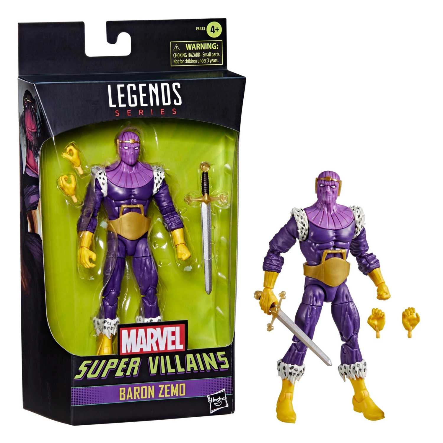 Marvel Legends Series Baron Zemo 8 Marvel Legends Series Baron Zemo - Image 6