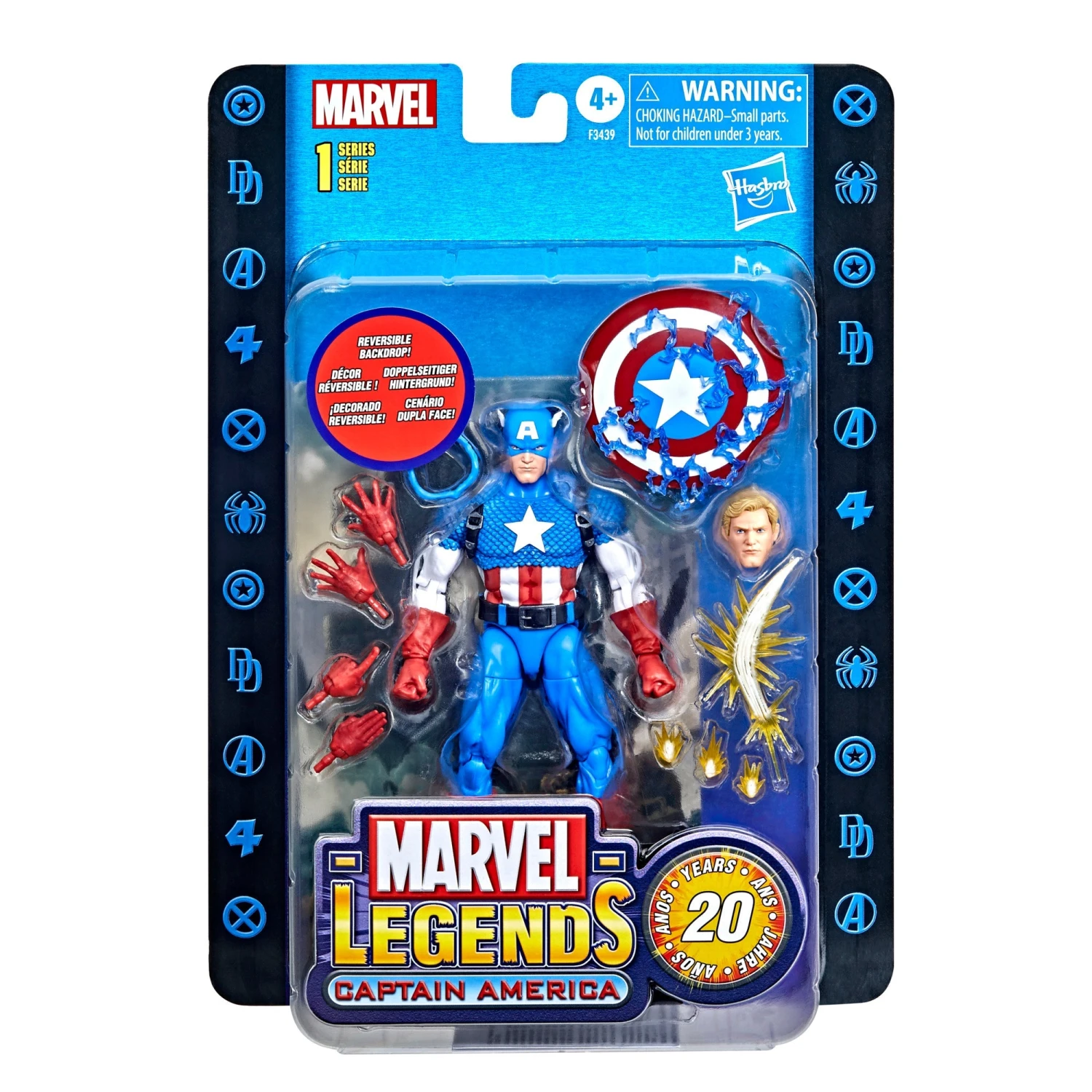 Marvel Legends Series 1 Captain America 17 Marvel Legends Series 1 Captain America - Image 15