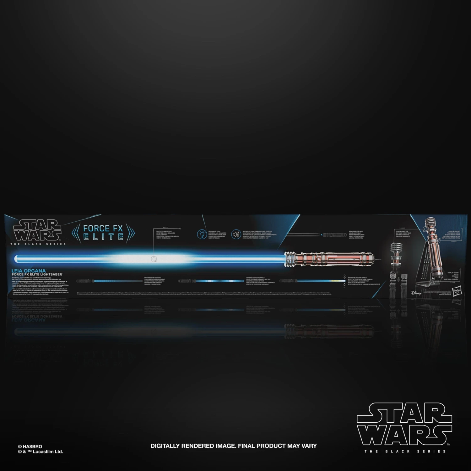 Star Wars The Black Series Leia Organa Force FX Elite Lightsaber 4 Star Wars The Black Series Leia Organa Force FX Elite Lightsaber - Image 2