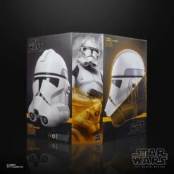 Star Wars The Black Series Phase II Clone Trooper Premium Electronic Helmet  -Hasbro Pulse F3911 PROD SW BL ELECTRONIC HELMET 2 079