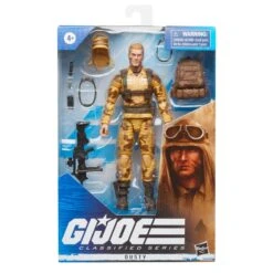 G.I. Joe Classified Series Dusty Action Figure -Hasbro Pulse F40285X00 pkg 22 Online 2000SQ