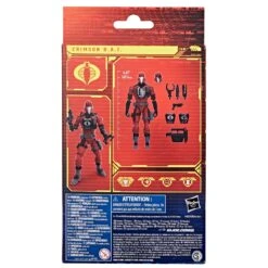 G.I. Joe Classified Series CRIMSON B.A.T. Action Figure -Hasbro Pulse F40325X00 back 22 Online 2000SQ