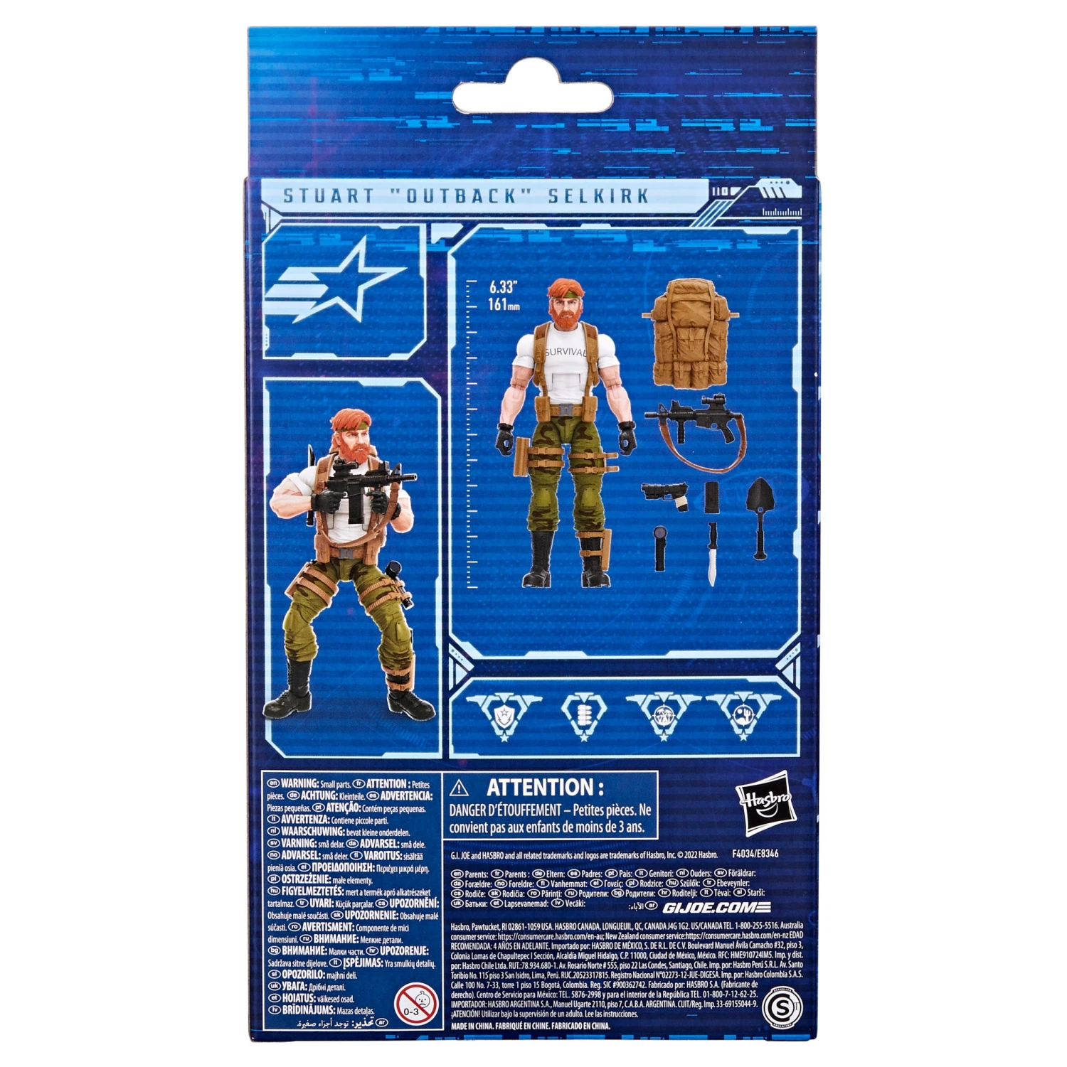 G.I. Joe Classified Series Stuart "Outback" Selkirk Action Figure 11 G.I. Joe Classified Series Stuart "Outback" Selkirk Action Figure - Image 9