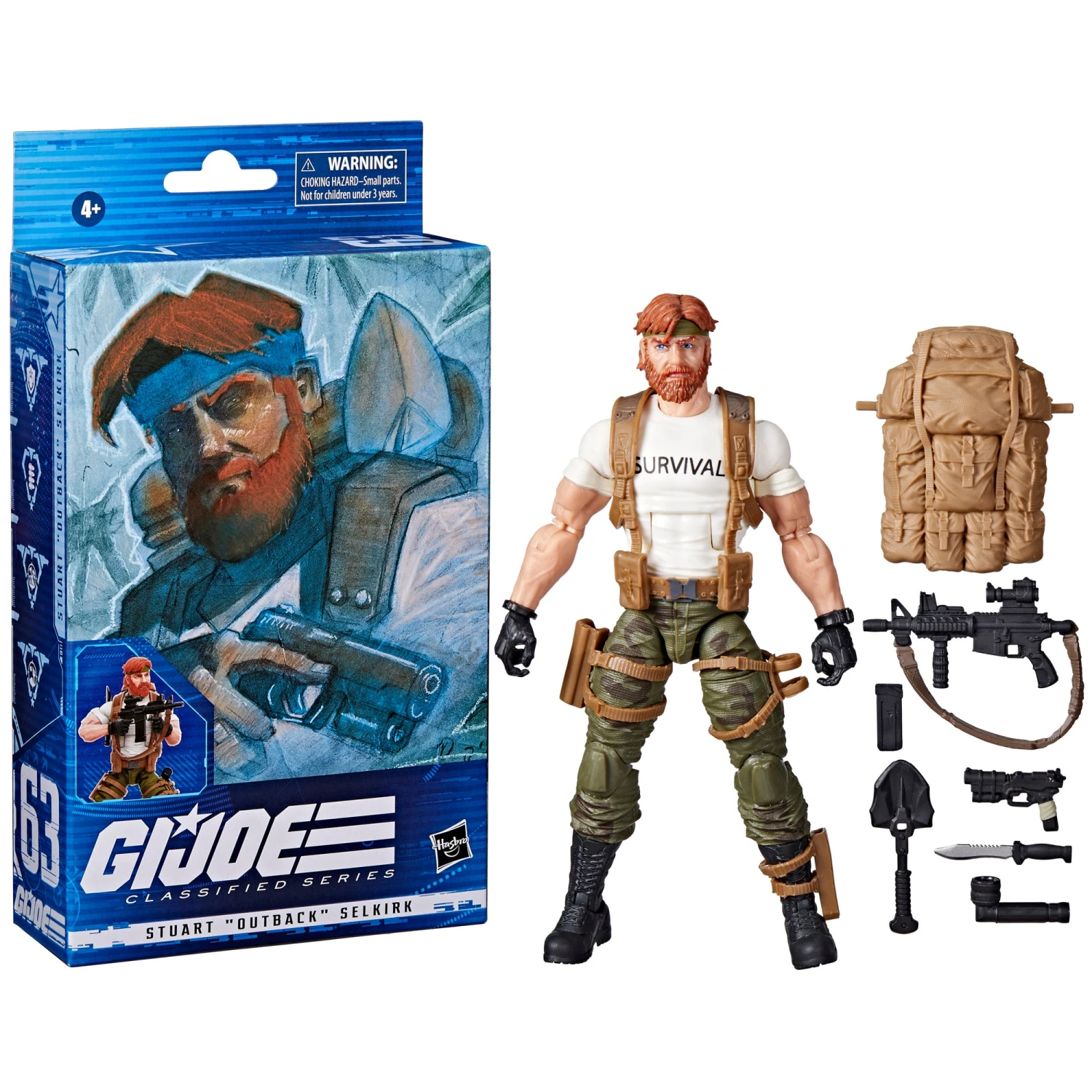G.I. Joe Classified Series Stuart "Outback" Selkirk Action Figure 4 G.I. Joe Classified Series Stuart "Outback" Selkirk Action Figure - Image 2