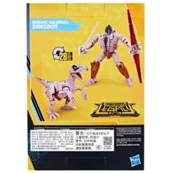 Transformers Buzzworthy Bumblebee Legacy Voyager Heroic Maximal Dinobot -Hasbro Pulse F40955C00 back 22 Online 2000SQ
