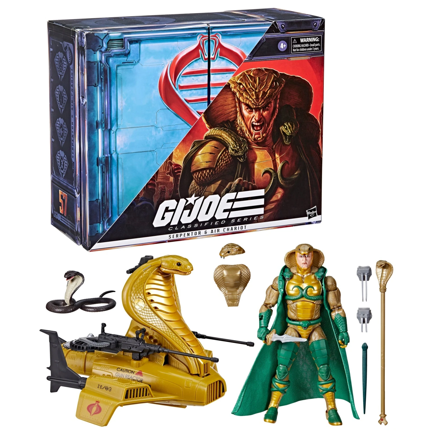 G.I. Joe Classified Series Serpentor & Air Chariot Figure And Vehicle 13 G.I. Joe Classified Series Serpentor & Air Chariot Figure And Vehicle - Image 11