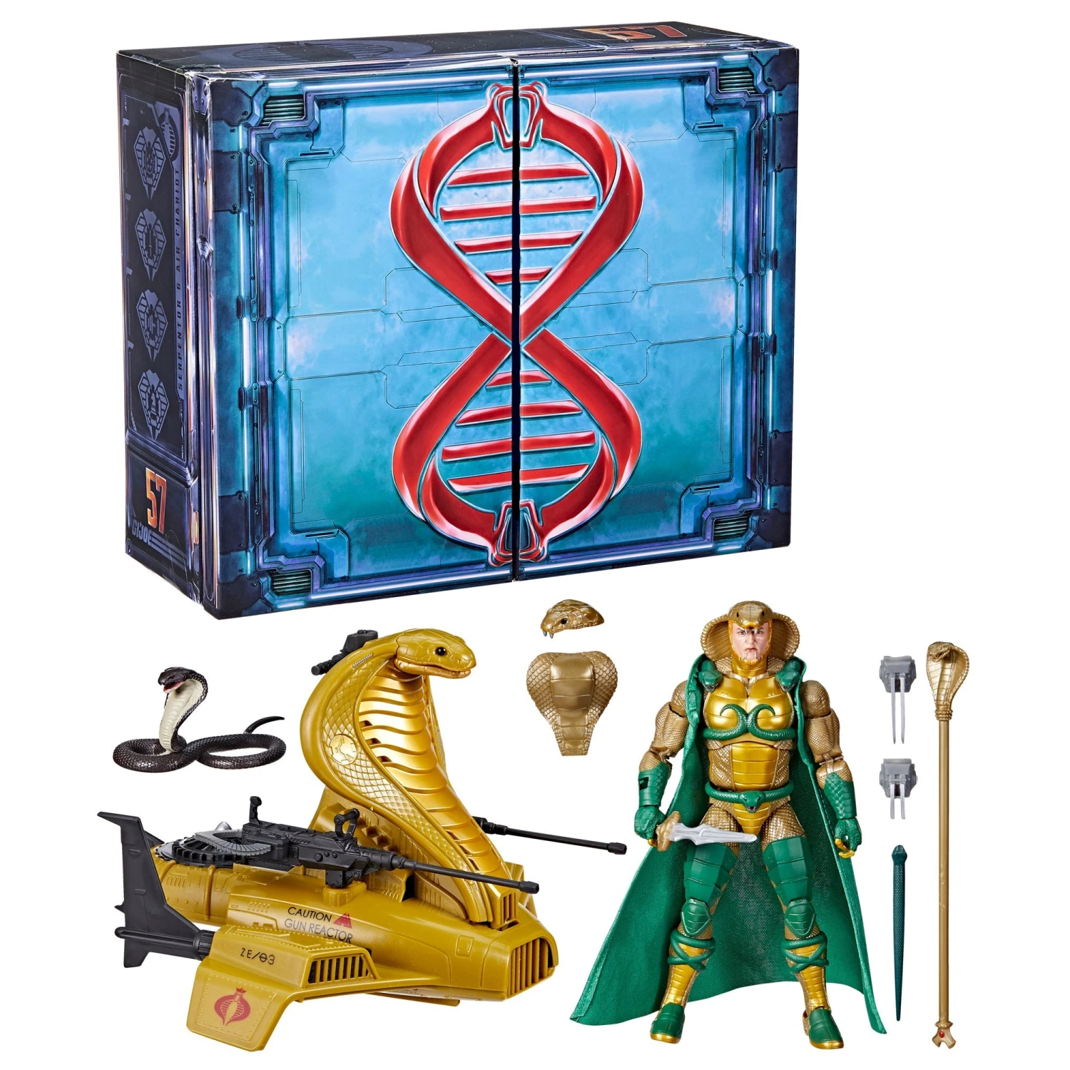 G.I. Joe Classified Series Serpentor & Air Chariot Figure And Vehicle 12 G.I. Joe Classified Series Serpentor & Air Chariot Figure And Vehicle - Image 10