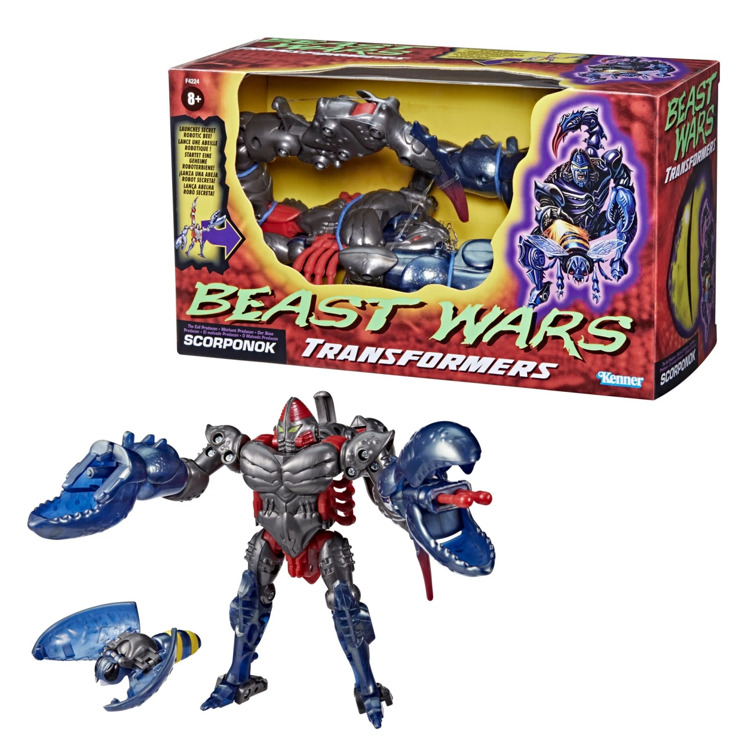 Transformers Vintage Beast Wars Predacon Scorponok 4 Transformers Vintage Beast Wars Predacon Scorponok - Image 2