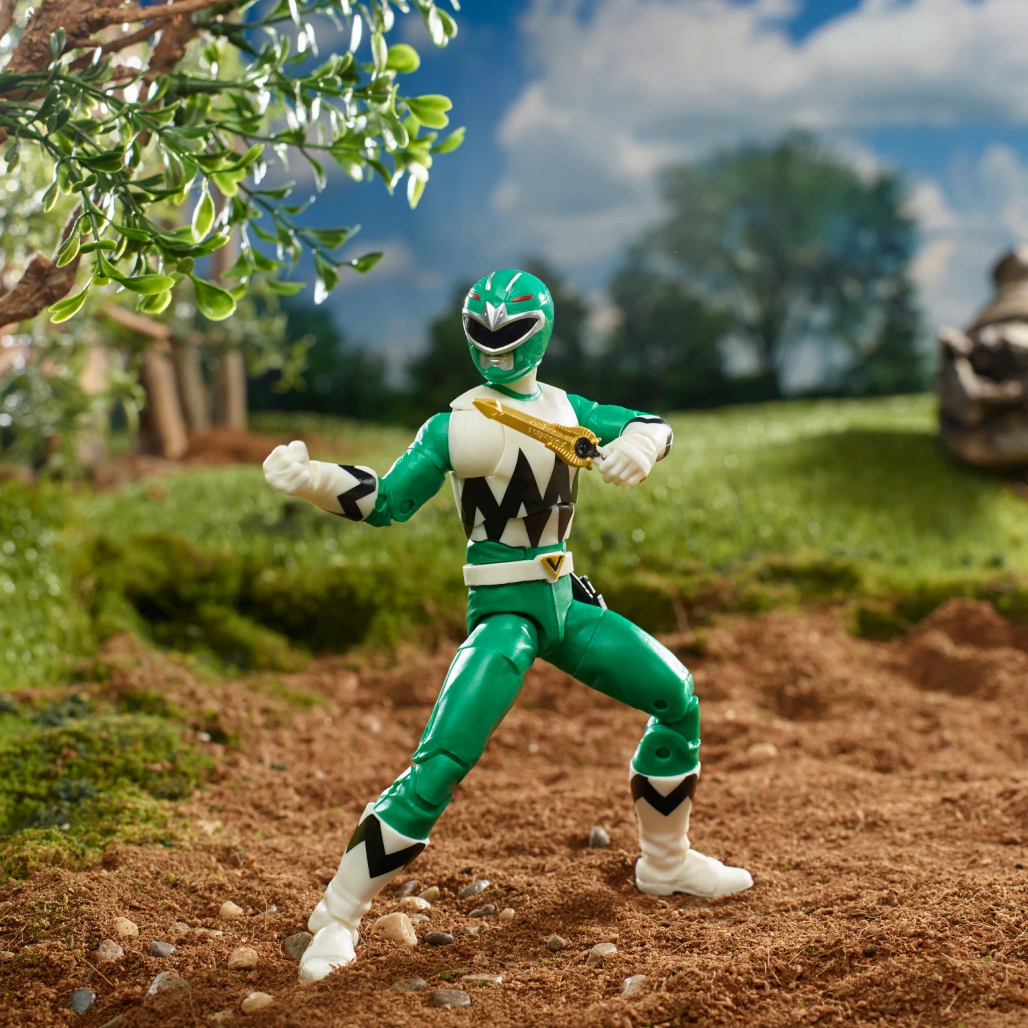 Power Rangers Lightning Collection Lost Galaxy Green Ranger Figure 3 Power Rangers Lightning Collection Lost Galaxy Green Ranger Figure