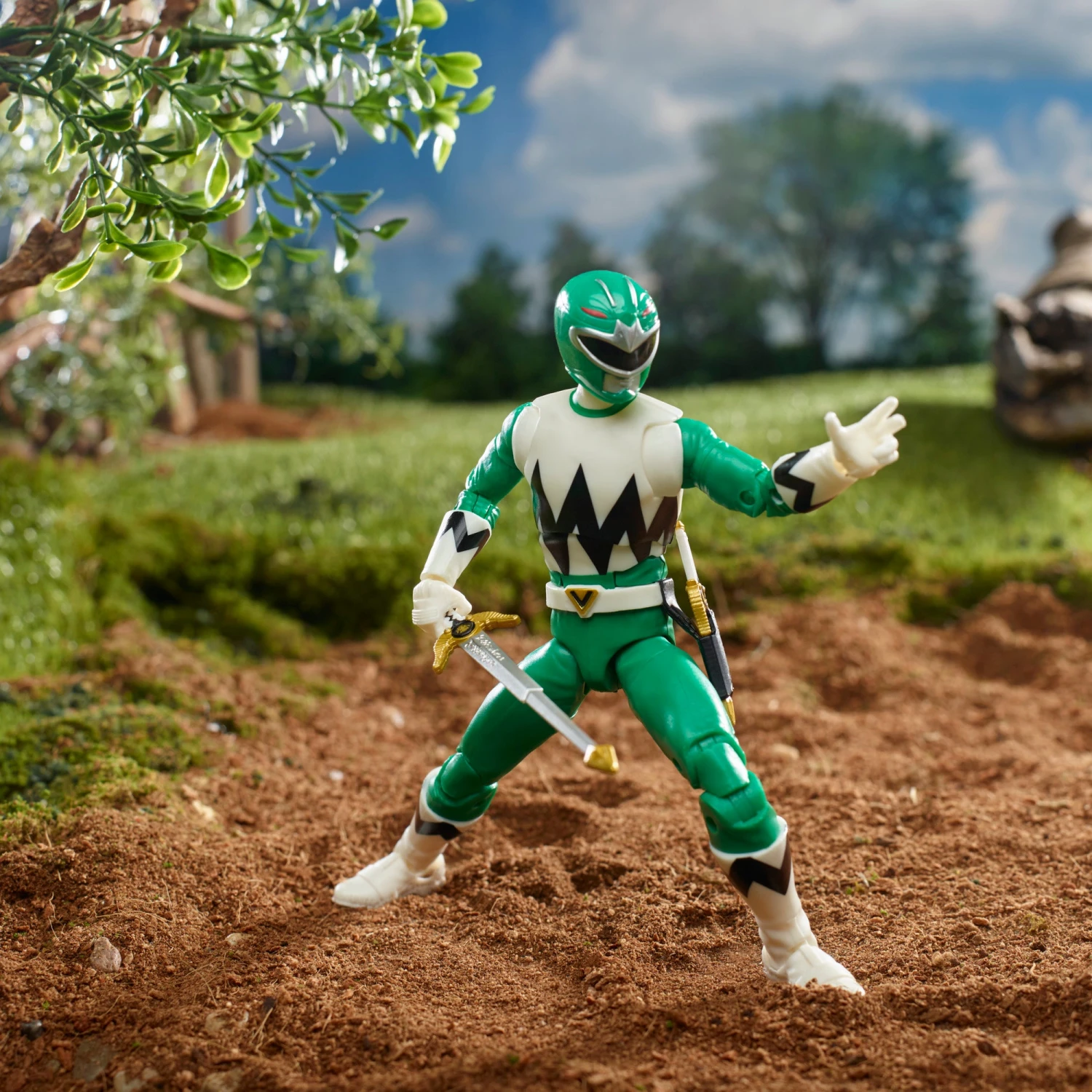 Power Rangers Lightning Collection Lost Galaxy Green Ranger Figure 10 Power Rangers Lightning Collection Lost Galaxy Green Ranger Figure - Image 8
