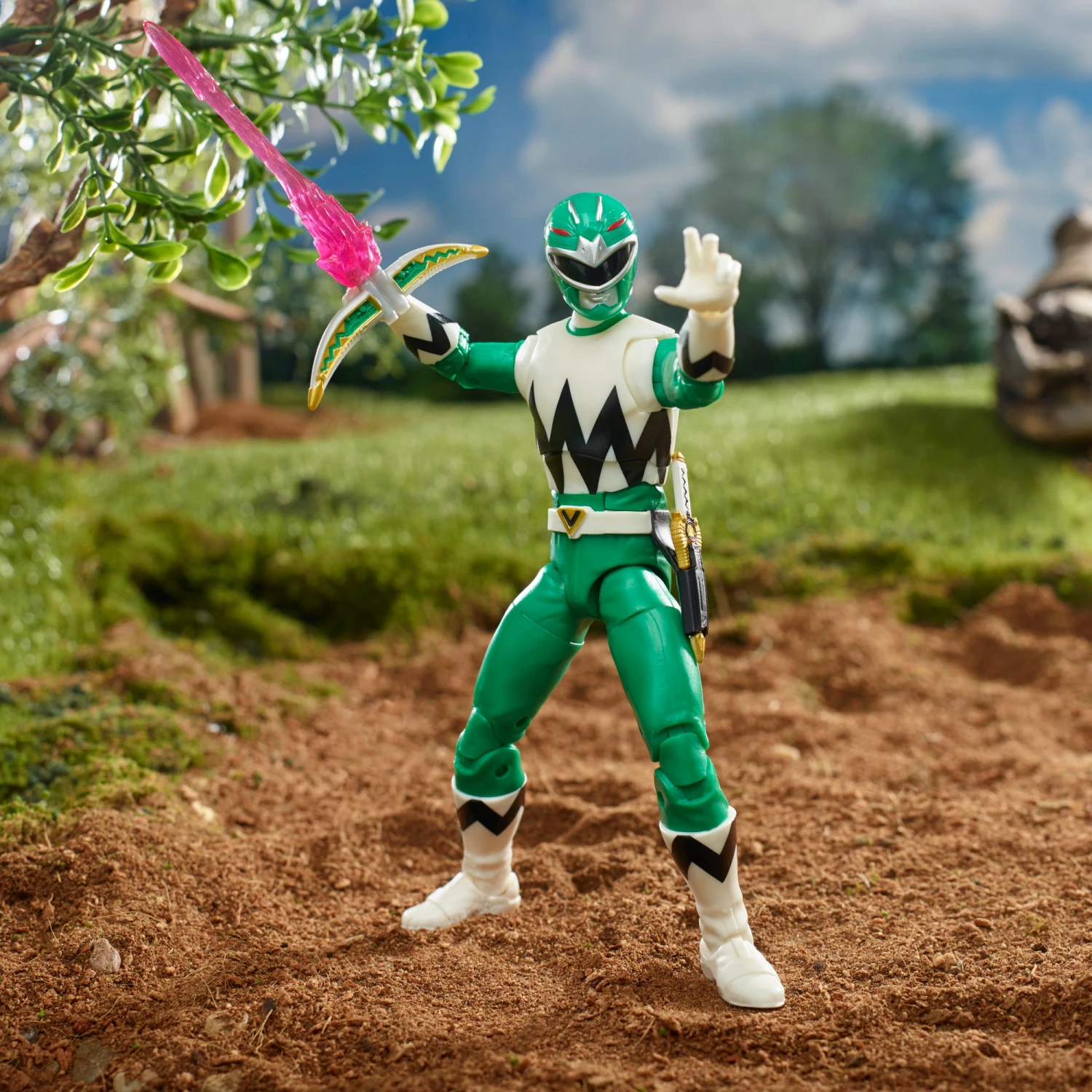Power Rangers Lightning Collection Lost Galaxy Green Ranger Figure 12 Power Rangers Lightning Collection Lost Galaxy Green Ranger Figure - Image 10