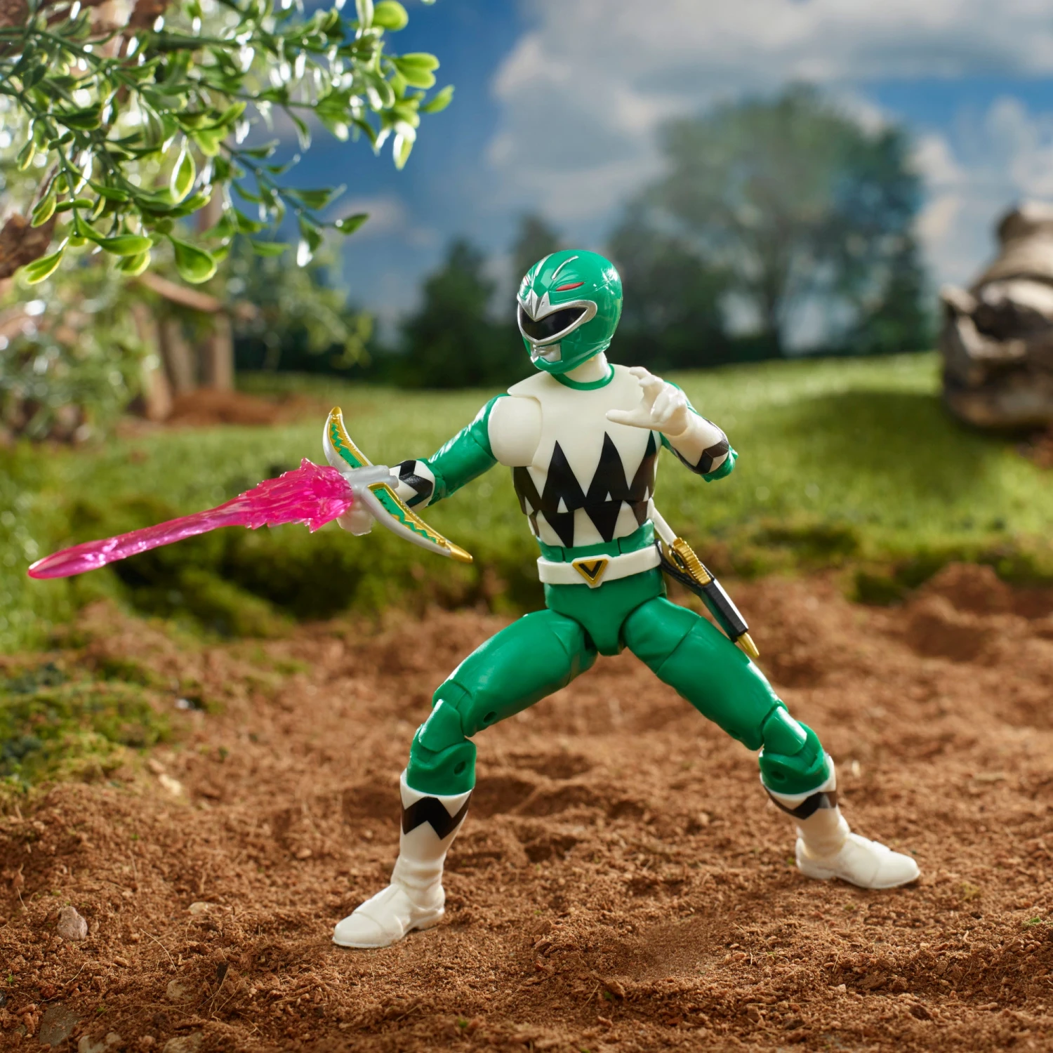 Power Rangers Lightning Collection Lost Galaxy Green Ranger Figure 13 Power Rangers Lightning Collection Lost Galaxy Green Ranger Figure - Image 11