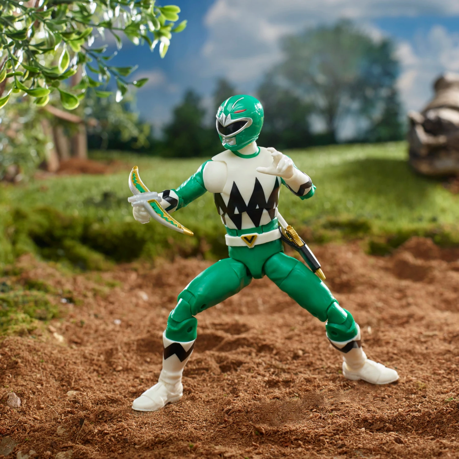 Power Rangers Lightning Collection Lost Galaxy Green Ranger Figure 14 Power Rangers Lightning Collection Lost Galaxy Green Ranger Figure - Image 12