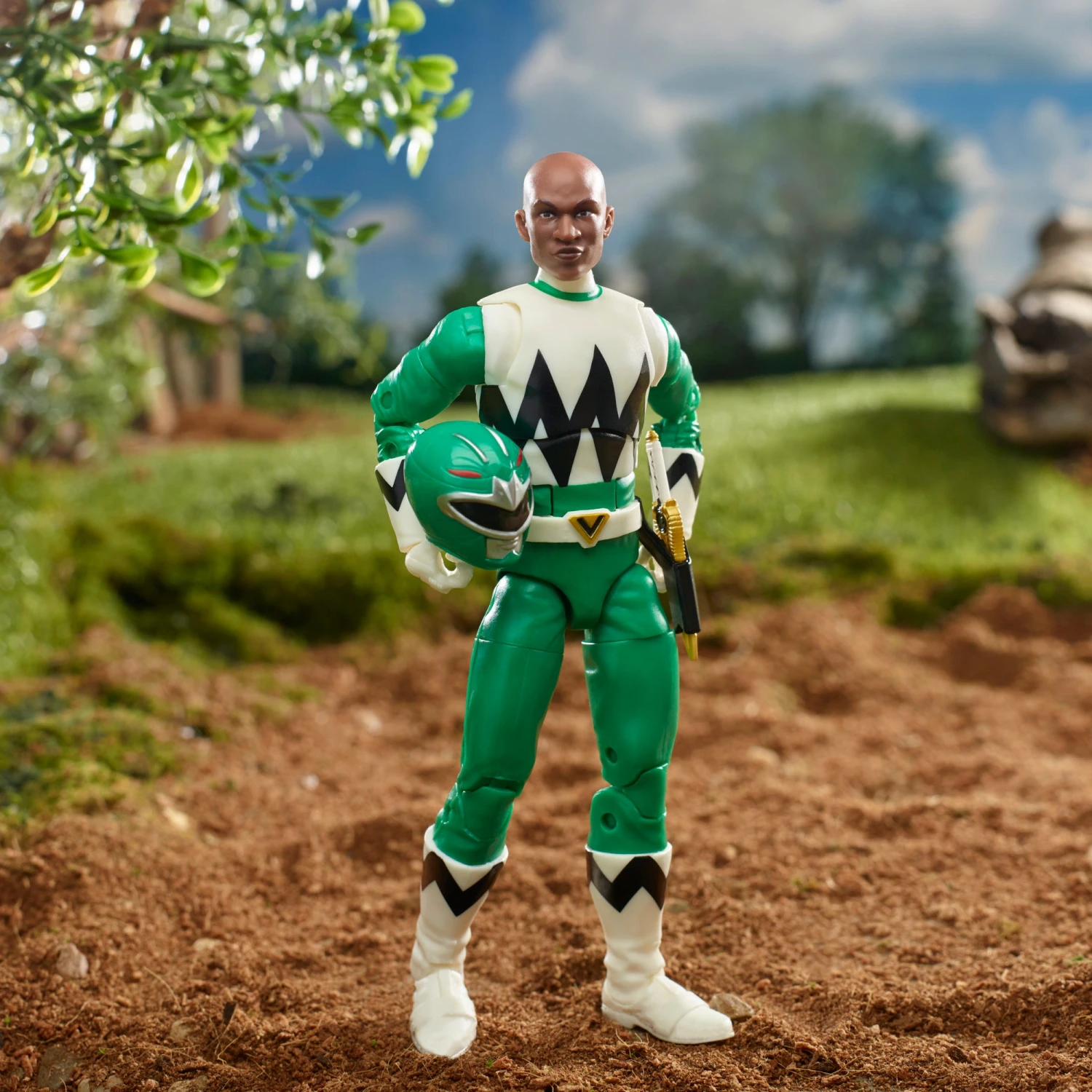 Power Rangers Lightning Collection Lost Galaxy Green Ranger Figure 15 Power Rangers Lightning Collection Lost Galaxy Green Ranger Figure - Image 13