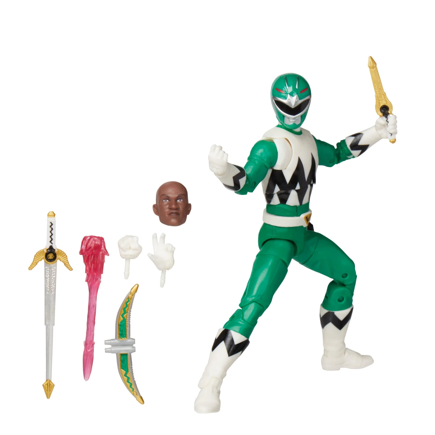 Power Rangers Lightning Collection Lost Galaxy Green Ranger Figure 5 Power Rangers Lightning Collection Lost Galaxy Green Ranger Figure - Image 3