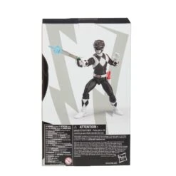 Power Rangers Lightning Collection Mighty Morphin Power Rangers Black Ranger Figure -Hasbro Pulse F4510AS00 195166158228 back 21 Online 2000SQ