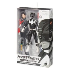 Power Rangers Lightning Collection Mighty Morphin Power Rangers Black Ranger Figure -Hasbro Pulse F4510AS00 195166158228 detail 21 Online 2000SQ