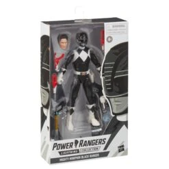 Power Rangers Lightning Collection Mighty Morphin Power Rangers Black Ranger Figure -Hasbro Pulse F4510AS00 195166158228 left 21 Online 2000SQ
