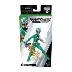 Power Rangers Lightning Collection Dino Fury Green Ranger -Hasbro Pulse F4517AS20 pkg 22