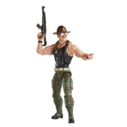 G.I. Joe Classified Series Sgt Slaughter Action Figure -Hasbro Pulse F4555 PROD GIJ CS FAN ITEM SGTSLAUGHTER 557 Online 2000SQ