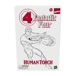 Marvel Legends Series Fantastic Four Retro Human Torch -Hasbro Pulse F45955L00 5010993918393 pkg 2 21 Online 2000SQ