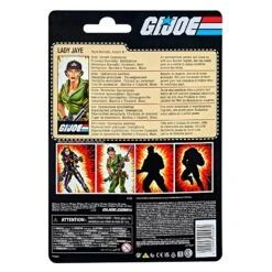 G.I. Joe Classified Series Lady Jaye Action Figure -Hasbro Pulse F47655X00 5010993949489 back 21 Online 2000SQ