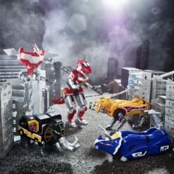 Hasbro Power Rangers Lightning Collection Zord Ascension Project Mighty Morphin Dino Megazord -Hasbro Pulse F4778 DIO PRG LC ZAP MMPR DINO MEGAZORD 6