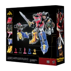 Hasbro Power Rangers Lightning Collection Zord Ascension Project Mighty Morphin Dino Megazord -Hasbro Pulse F4778 PKG PRG LC ZAP MMPR DINO MEGAZORD BACK