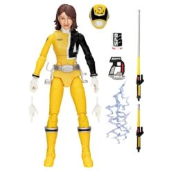 Power Rangers Lightning Collection S.P.D. Yellow Ranger Figure -Hasbro Pulse F51775L00 detail 22 Online 2000SQ