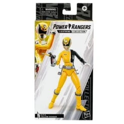 Power Rangers Lightning Collection S.P.D. Yellow Ranger Figure -Hasbro Pulse F51775L00 pkg 22 Online 2000SQ