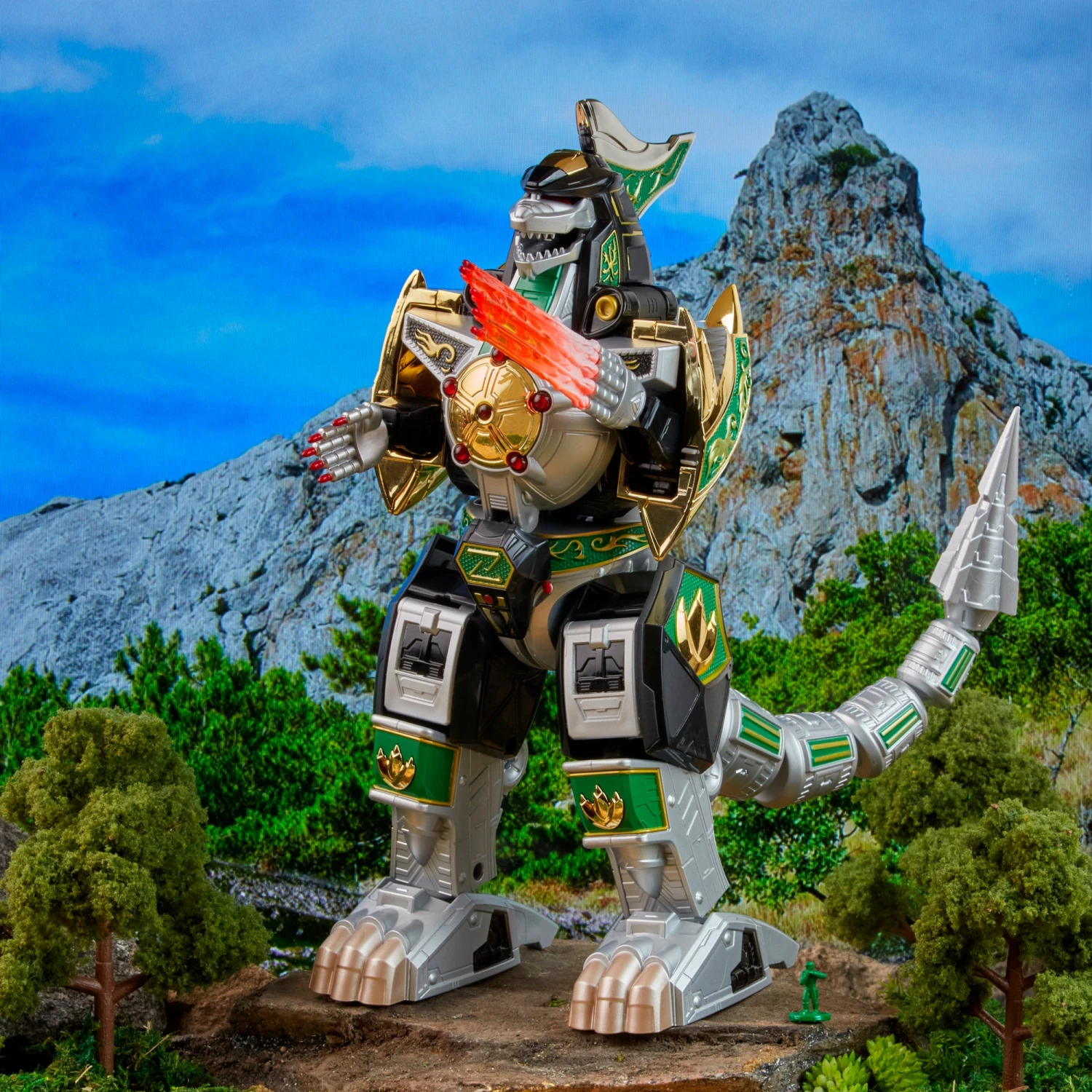 Hasbro Power Rangers Lightning Collection Zord Ascension Project Mighty Morphin Dragonzord 6 Hasbro Power Rangers Lightning Collection Zord Ascension Project Mighty Morphin Dragonzord - Image 4