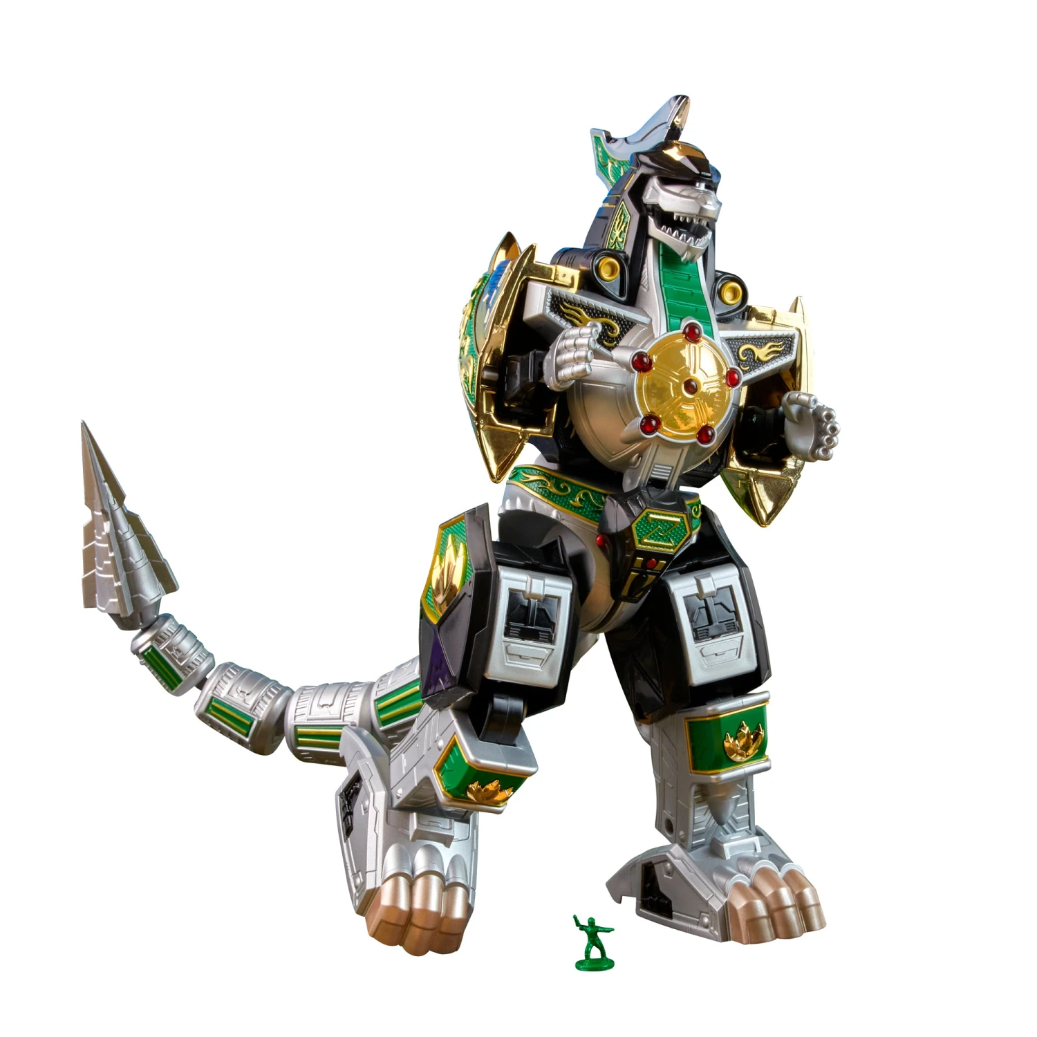 Hasbro Power Rangers Lightning Collection Zord Ascension Project Mighty Morphin Dragonzord 13 Hasbro Power Rangers Lightning Collection Zord Ascension Project Mighty Morphin Dragonzord - Image 11