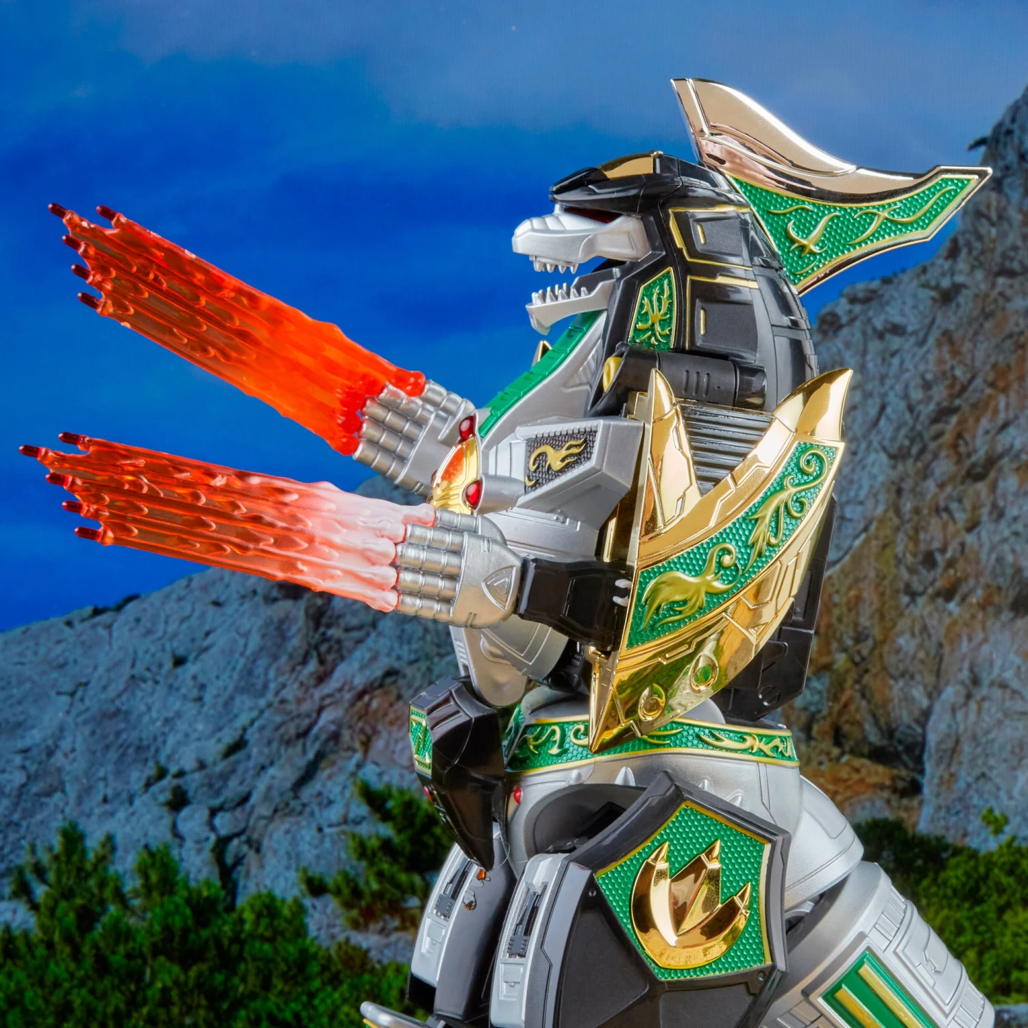 Hasbro Power Rangers Lightning Collection Zord Ascension Project Mighty Morphin Dragonzord 10 Hasbro Power Rangers Lightning Collection Zord Ascension Project Mighty Morphin Dragonzord - Image 8