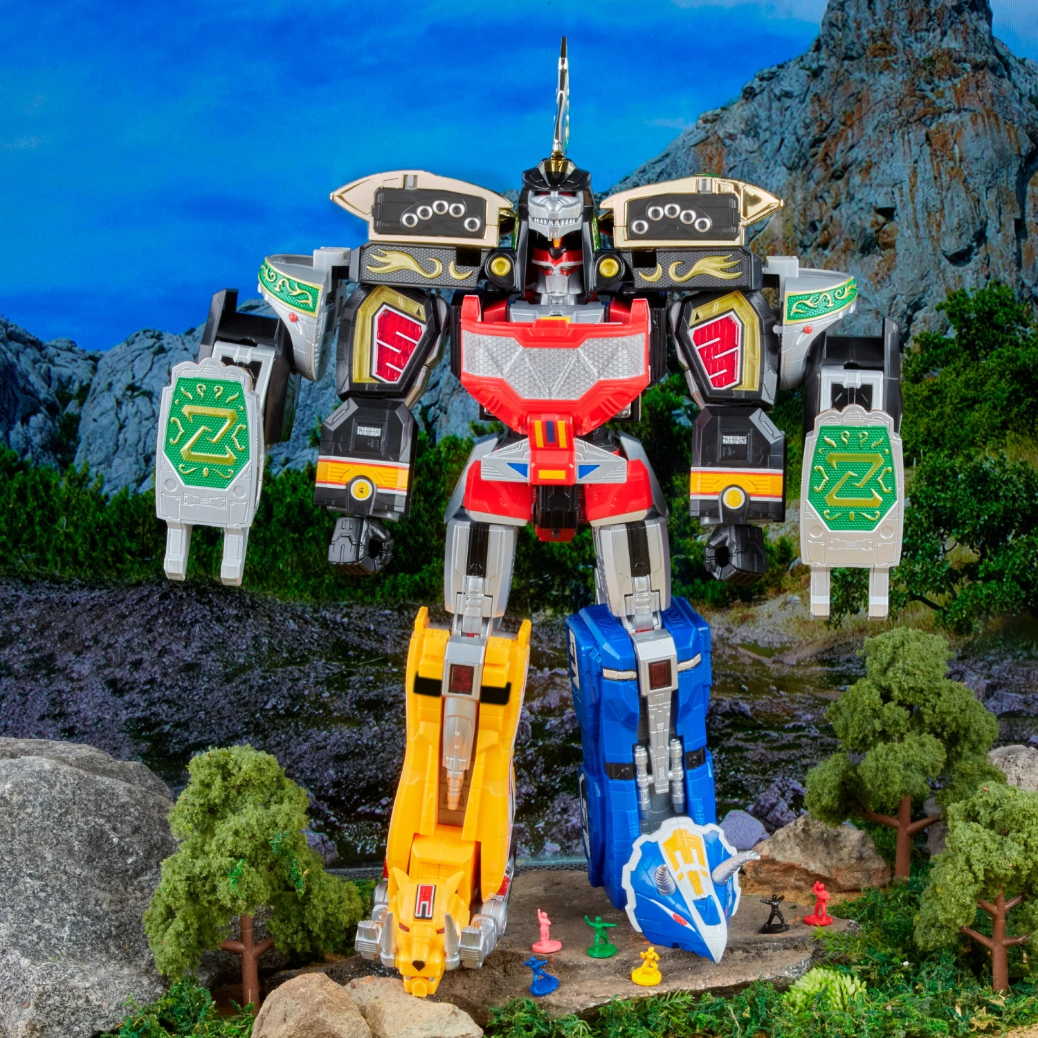 Hasbro Power Rangers Lightning Collection Zord Ascension Project Mighty Morphin Dragonzord 3 Hasbro Power Rangers Lightning Collection Zord Ascension Project Mighty Morphin Dragonzord