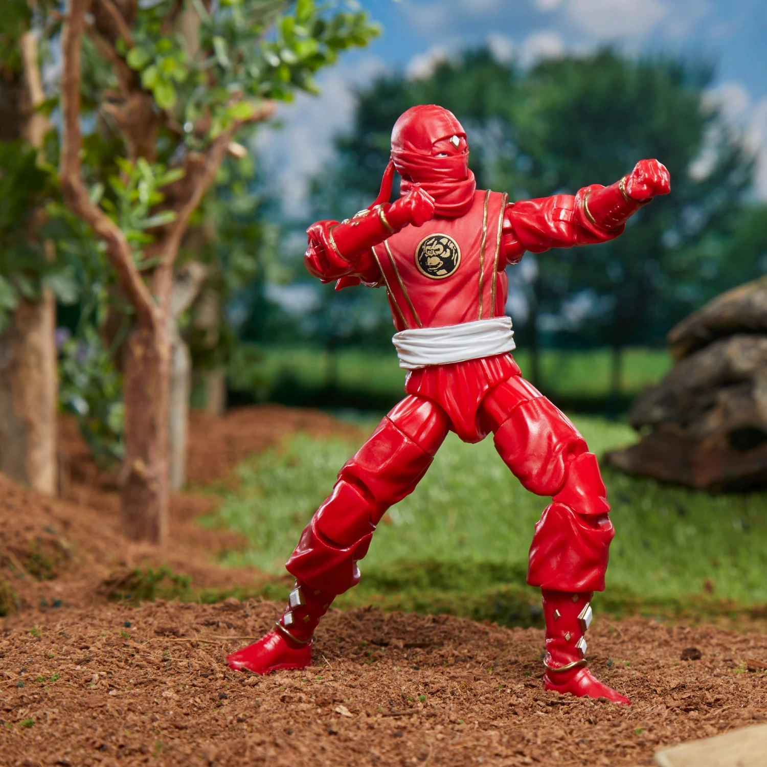 Power Rangers Lightning Collection Mighty Morphin Ninja Red Ranger Figure 13 Power Rangers Lightning Collection Mighty Morphin Ninja Red Ranger Figure - Image 11