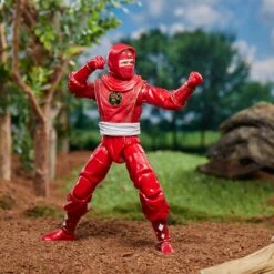 Power Rangers Lightning Collection Mighty Morphin Ninja Red Ranger Figure 29 Power Rangers Lightning Collection Mighty Morphin Ninja Red Ranger Figure -Hasbro Pulse F5188 DIO PRG RedRanger 02044 Large 300DPI