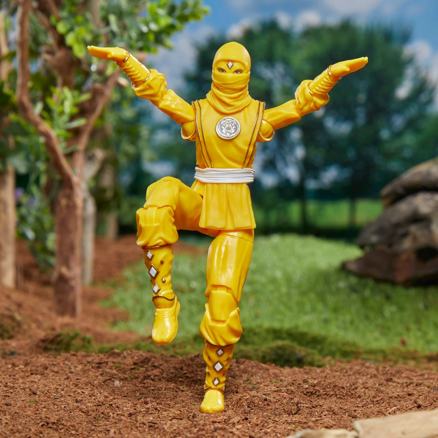 Power Rangers Lightning Collection Mighty Morphin Ninja Yellow Ranger Figure 20 Power Rangers Lightning Collection Mighty Morphin Ninja Yellow Ranger Figure - Image 19