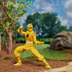 Power Rangers Lightning Collection Mighty Morphin Ninja Yellow Ranger Figure 38 Power Rangers Lightning Collection Mighty Morphin Ninja Yellow Ranger Figure -Hasbro Pulse F5189 DIO PRG Ninjetti YellowRanger 02076 Large 300DPI