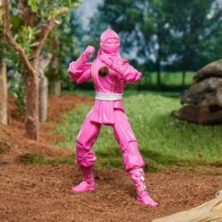Power Rangers Lightning Collection Mighty Morphin Ninja Pink Ranger Figure 34 Power Rangers Lightning Collection Mighty Morphin Ninja Pink Ranger Figure -Hasbro Pulse F5428 DIO PRG PinkRanger 01967 Large 300DPI