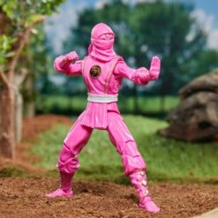 Power Rangers Lightning Collection Mighty Morphin Ninja Pink Ranger Figure 26 Power Rangers Lightning Collection Mighty Morphin Ninja Pink Ranger Figure -Hasbro Pulse F5428 DIO PRG PinkRanger 01977 Large 300DPI