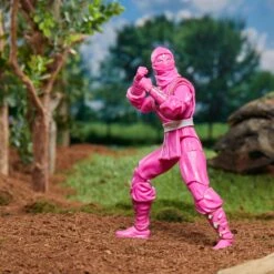 Power Rangers Lightning Collection Mighty Morphin Ninja Pink Ranger Figure 32 Power Rangers Lightning Collection Mighty Morphin Ninja Pink Ranger Figure -Hasbro Pulse F5428 DIO PRG PinkRanger 02006 Large 300DPI