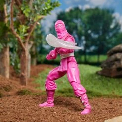 Power Rangers Lightning Collection Mighty Morphin Ninja Pink Ranger Figure 33 Power Rangers Lightning Collection Mighty Morphin Ninja Pink Ranger Figure -Hasbro Pulse F5428 DIO PRG PinkRanger 02010 Large 300DPI