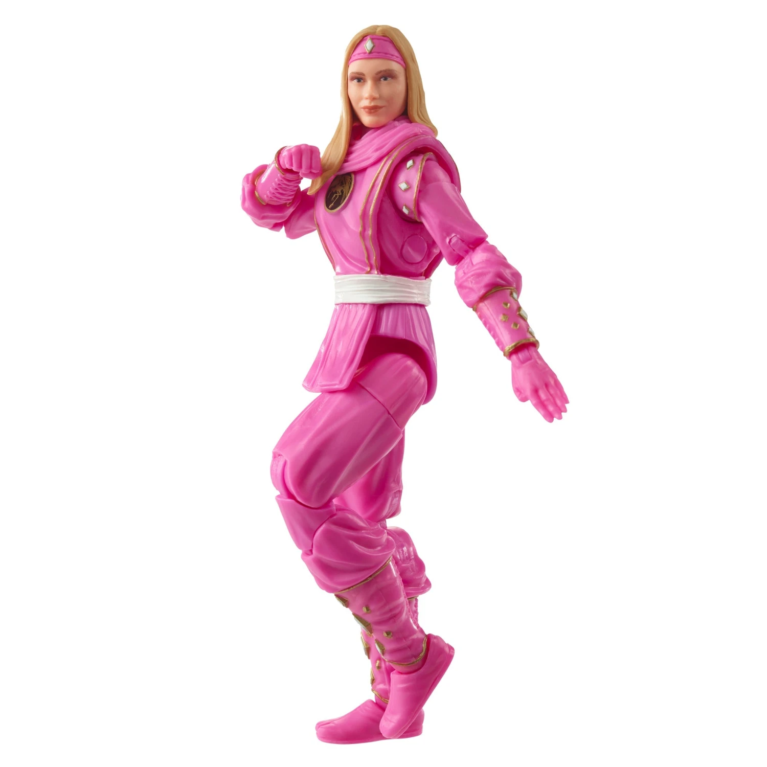 Power Rangers Lightning Collection Mighty Morphin Ninja Pink Ranger Figure 5 Power Rangers Lightning Collection Mighty Morphin Ninja Pink Ranger Figure - Image 3
